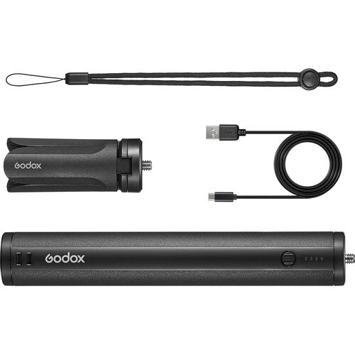 Godox BPC-01 Grip de carga 10 000mAh con mini trípode y doble USB