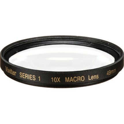 Vivitar 49mm Kit de Lentes Macro Close Up con +1 +2 +4 +10 y Funda