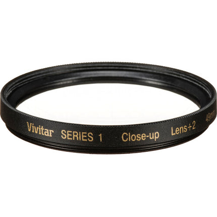 Vivitar 49mm Kit de Lentes Macro Close Up con +1 +2 +4 +10 y Funda