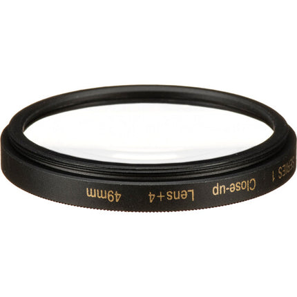 Vivitar 49mm Kit de Lentes Macro Close Up con +1 +2 +4 +10 y Funda