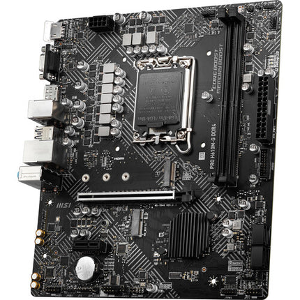 MSI PRO H610M-G DDR4 Placa base Micro-ATX LGA 1700 2x DDR4 3200 4x SATA III