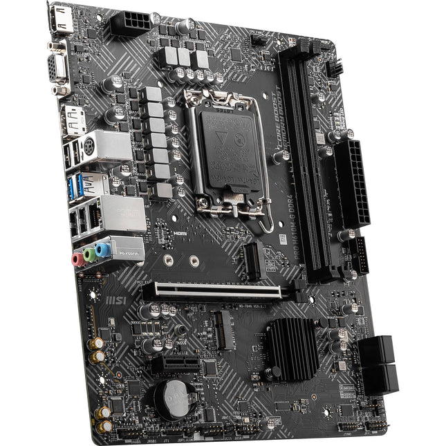 MSI PRO H610M-G DDR4 Placa base Micro-ATX LGA 1700 2x DDR4 3200 4x SATA III