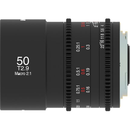 Venus Optics Laowa Cine APO 50mm T2.9 Lente Macro MFT 5.31 PNF