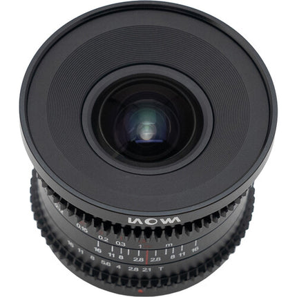 Venus Optics Laowa Zero-D Cine 6mm T2.1 Lente Cine MFT Ángulo 122° Estuche