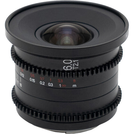 Venus Optics Laowa Zero-D Cine 6mm T2.1 Lente Cine MFT Ángulo 122° Estuche