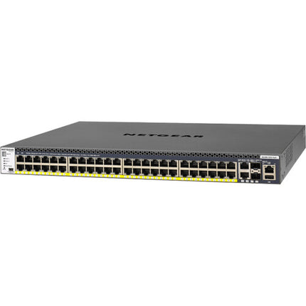 Netgear M4300-52G-PoE+ Switch de Red Gestionado 48 Puertos PoE+ 480W Rackmount