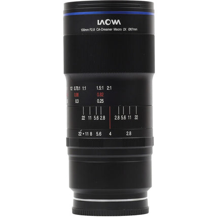 Objetivo Venus Optics Laowa 100mm f2.8 2X Ultra Macro APO para Leica L 2:1 Magnificación Distancia Focal 9.7"