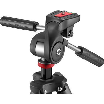 JOBY Compact Advanced Trípode para Cámaras Compactas y Teléfonos 55 cm Capacidad 3 kg con Placa QR