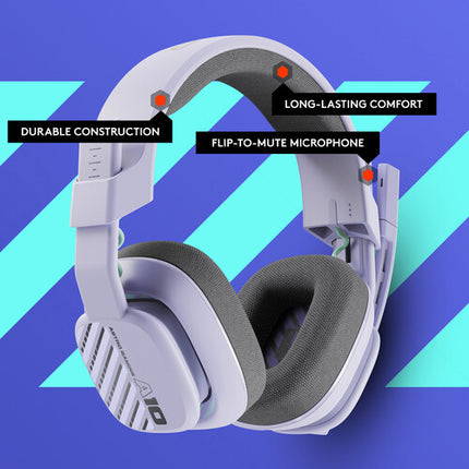 ASTRO Gaming A10 Gen 2 Auriculares Gaming alámbricos con micro de 6mm y drivers de 32mm