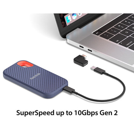 EZQuest Adaptador USB Tipo C Macho a Hembra 90 Grados Mini 2 Pack