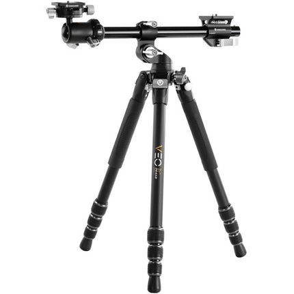 Vanguard VEO3T+264AB Trípode de Viaje 61.3 Pulgadas Capacidad 15 kg con Cabezal BH-160S y Monopie