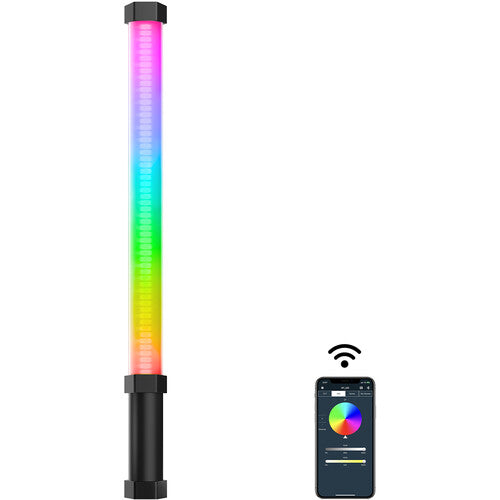 GVM BD-60 RGB Barra de Luz LED 21.8" 700 Lux CRI 97 Batería Recargable Kit Completo