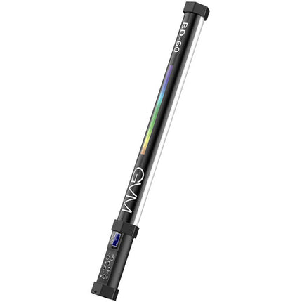 GVM BD-60 RGB Barra de Luz LED 21.8" 700 Lux CRI 97 Batería Recargable Kit Completo