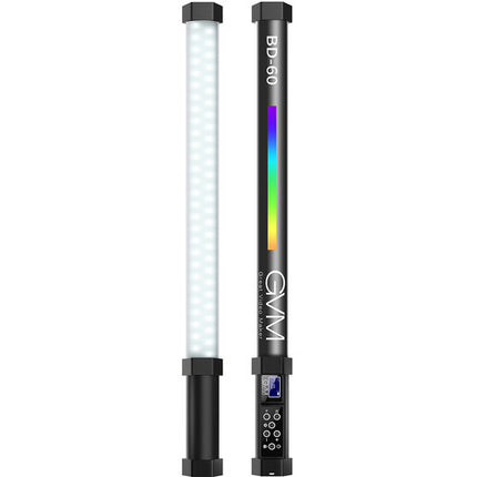 GVM BD-60 RGB Varita LED Kit de 2 Luces 21.8" 700 Lux CRI 97