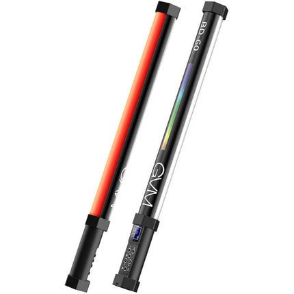 GVM BD-60 RGB Varita LED Kit de 2 Luces 21.8" 700 Lux CRI 97
