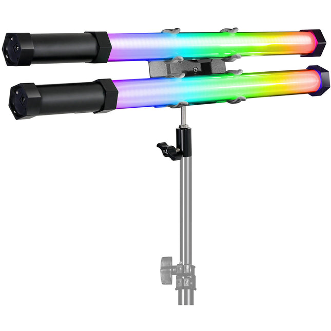 GVM BD-60 RGB Varita LED Kit de 2 Luces 21.8" 700 Lux CRI 97