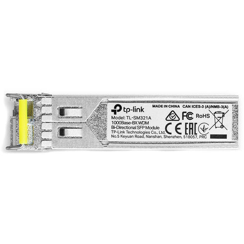 TP-Link TL-SM321A V3 Módulo SFP Bidireccional 1.25Gbps Fibra 12.4mi