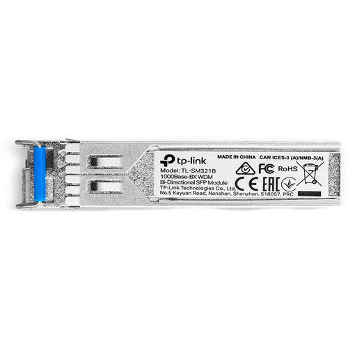 TP-Link TL-SM321B V3 Módulo SFP Bidireccional 1.25Gbps Fibra Monomodo