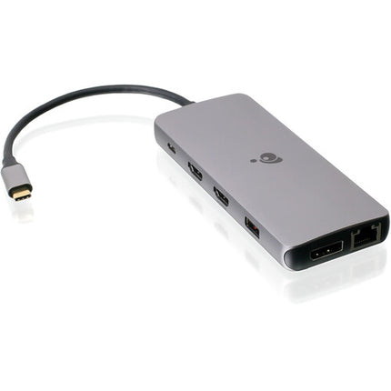 IOGEAR Dock USB Type-C 11 Puertos Triple HD Soporte 4K 60Hz Power Delivery 3.0