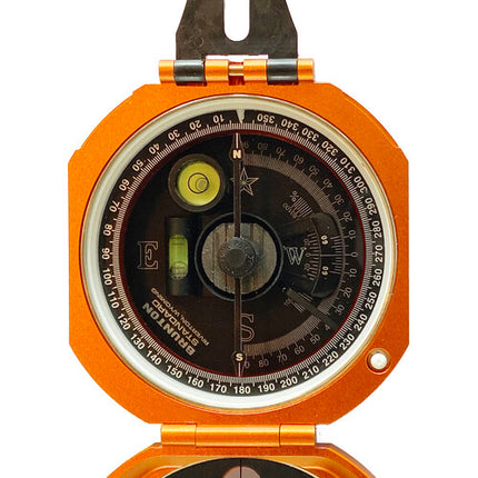 Brunton Standard Transit Brújula Cuadrante 0-90 Precisión 0.5° Funda Piel