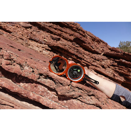 Brunton Standard Transit Brújula Cuadrante 0-90 Precisión 0.5° Funda Piel