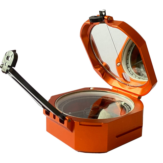 Brunton Standard Transit Brújula Cuadrante 0-90 Precisión 0.5° Funda Piel