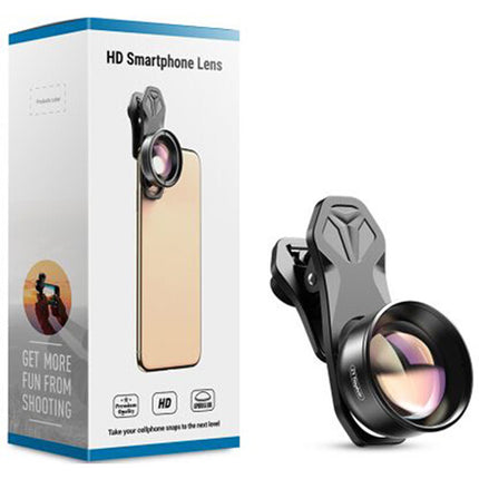 Apexel 2x Teleobjetivo para Smartphone 2x Aumento 37mm Filtro