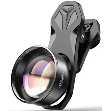 Apexel 2x Teleobjetivo para Smartphone 2x Aumento 37mm Filtro