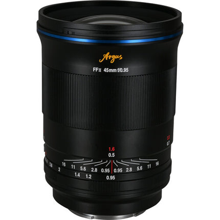 Venus Optics Laowa Argus 45mm f/0.95 lente Full Frame Sony E abertura f0.95 distancia 19.7"