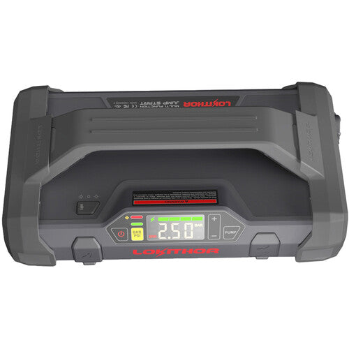 Lokithor 2000A Arrancador de Baterías Litio con Compresor 150PSI y Linterna LED