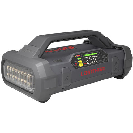 Lokithor 2000A Arrancador de Baterías Litio con Compresor 150PSI y Linterna LED