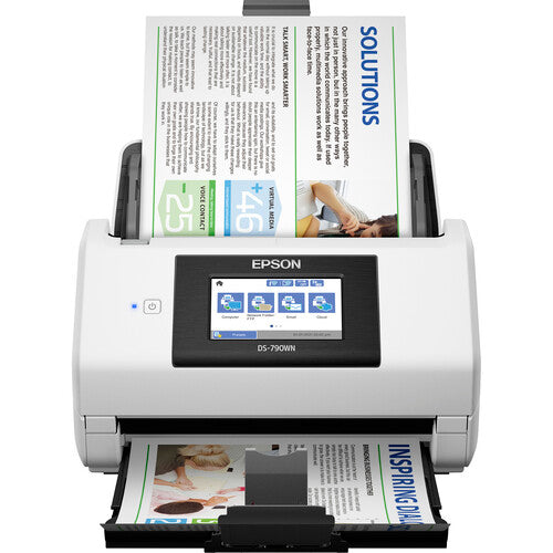 Epson DS-790WN Escáner de Documentos Color con Wi-Fi y ADF 100 Páginas 45 ppm