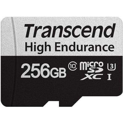 Transcend 256GB microSDXC Alta Resistencia UHS-I 100MB/s con Adaptador SD