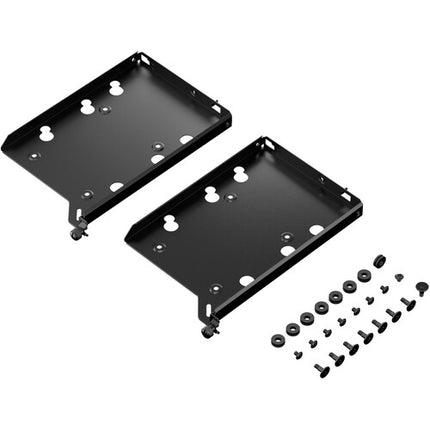 Fractal Design HDD Type-B Kit de Bandejas 2 Pack Negro para 2.5 y 3.5 Pulgadas con Amortiguadores
