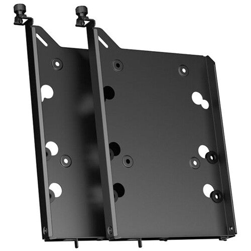 Fractal Design HDD Type-B Kit de Bandejas 2 Pack Negro para 2.5 y 3.5 Pulgadas con Amortiguadores