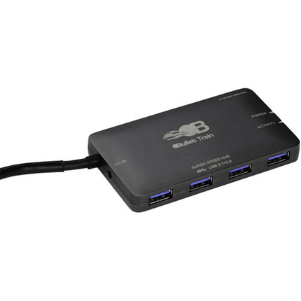 Bullet Train Cable Fibra Óptica USB 3.1 Gen 1 20m con Hub 4 Puertos