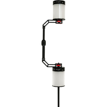 BUSHMAN Panoramic Double HALO Kit Luz LED 360° Cables 7.9 y 19.7 pulgadas