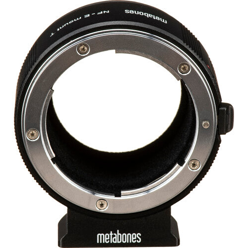 Metabones Nikon F a Sony E-mount Adaptador de cámara con enfoque infinito y pie de trípode desmontable