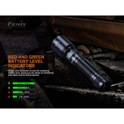 Fenix Linterna Recargable C7 3000 Lúmenes 68 Horas Batería 21700