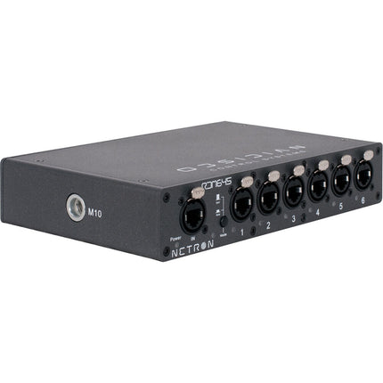 Obsidian Netron RDM 645 Splitter DMX RDM 6 Salidas RJ45 Montaje Pared