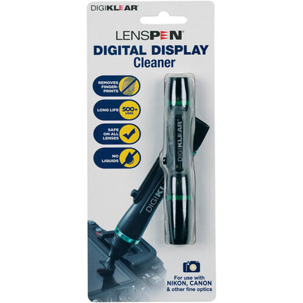Lenspen DigiKlear Limpiador de Pantallas LCD Punta 3 Lados y Cepillo Retráctil