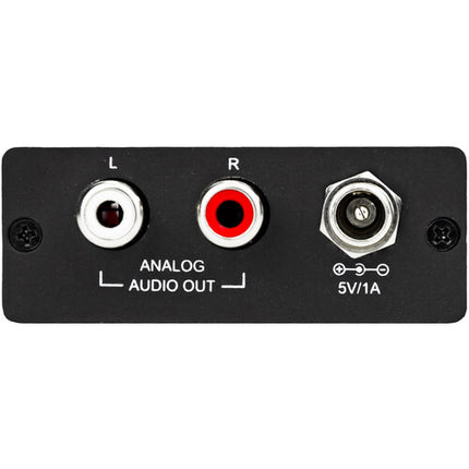 AVPro Edge Convertidor de Audio Digital a Analógico 24 Bits Compacto
