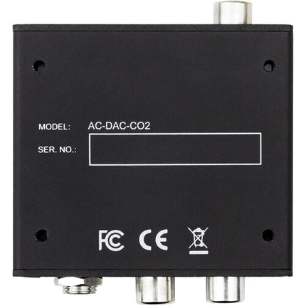 AVPro Edge Convertidor de Audio Digital a Analógico 24 Bits Compacto