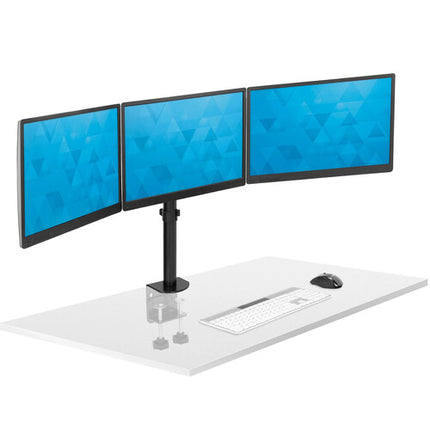 Mount-It! Soporte de Escritorio Triple para Monitores 24 a 32 Pulgadas Capacidad 22 lb por Brazo
