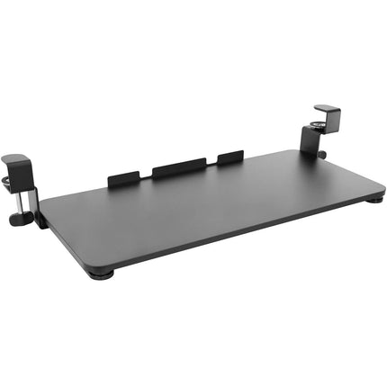 Mount-It! Bandeja Ajustable para Teclado y Ratón con Riel Antideslizante 22 cm de Profundidad