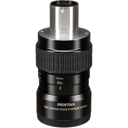 Pentax SMC Zoom 8-24mm Ocular 1.25" Ángulo 38-60° y 18-22mm alivio ojo
