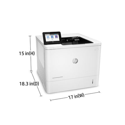 HP LaserJet Enterprise M610dn Impresora Monocromo 1200x1200 dpi 55 ppm con Doble Cara Automática