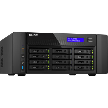 QNAP TS-H1290FX-7232P-64G-US NAS 12 Bahías SATA III U.2 PCIe 4.0 64GB RAM