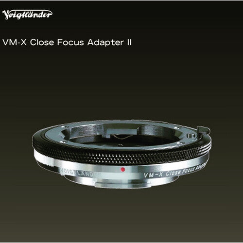 Adaptador Voigtlander VM-X Close Focus II para cámara FUJIFILM X enfoque corto bloqueo infinito