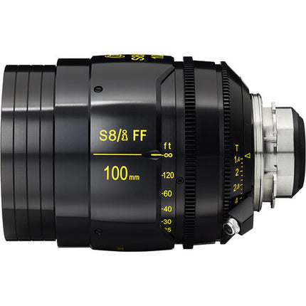 Cooke S8/i Lente Full Frame Plus 100mm T1.4 ARRI PL i Technology